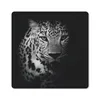 MuchoWow® Mauspad Mousepad Tiere - Schwarz - Weiß - Panther Produktbild-Vorschau 1