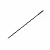 A black, twisted antenna rod is shown against a white background. Produktbild-Vorschau