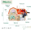 Lilliputiens Holz Bauernhof Aktivitätstafel Baby Montessori Produktbild-Vorschau 11