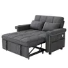 Tweezits slaapbank - 145 x 141,5 x 90 cm, grijs Productafbeelding-voorbeeld 11