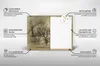 Skizze - Park und Bäume in Sepia – Leinwandbild Wandbild – Produktbild-Vorschau 6