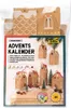 Adventskalender Bastelset 24 Stk Lebkuchenhäuser mit Produktbild-Vorschau 1