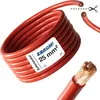 EBROM® 3 Meter Batteriekabel 25 mm² ROT - Pluskabel - Produktbild-Vorschau 1