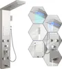 Jayseuw pannello doccia in acciaio inox con getti di Anteprima dell’immagine prodotto 8