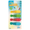WEDO Notiz Magnethalter GLOSSY 4er Set farbig sortiert Produktbild-Vorschau 2
