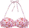 LASCANA Bügel-Bandeau-Bikini-Top Jasmin rot-flieder Größe Produktbild-Vorschau 1