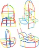 Konstruktionsspielzeug Set – 3D Strohhalme und Röhrchen – Produktbild-Vorschau 7