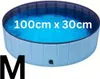 Hundepool 100x30 für Große & Kleine Hunde, Faltbarer Hunde Produktbild-Vorschau 2