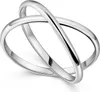 MATERIA Damen Ring 925 Sterling Silber Wickelring breit Produktbild-Vorschau 1
