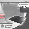 Höhenverstellbarer Klapptisch, schwarz, Campingtisch 120 x Produktbild-Vorschau 8