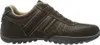 A side view of a brown men's shoe against a white background. Produktbild-Vorschau