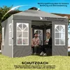 Pavillon 3x3m Wasserdicht Stabil Winterfest Pop-up Produktbild-Vorschau 4