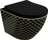 LAVITA Wand-WC Sofi Slim Black Night | HŠnge Toilette | Produktbild-Vorschau 1