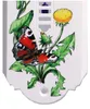 TFA Thermometer - Blumen - Kunststoff - XL - weis - 50 x Produktbild-Vorschau 4