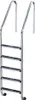 Pool Einbauleiter WEIT 180 cm I 5-stufig I V2A Edelstahl Produktbild-Vorschau 1