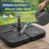 Sonnenschirmständer für Ampelschirme – befüllbare Produktbild-Vorschau 3