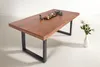 Esstisch Akazie Nussbaum 240 x 100 cm massiv gerade Produktbild-Vorschau 9