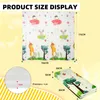 CCLIFE Krabbelmatte Spielmatte Baby Schadstofffrei Faltbar Produktbild-Vorschau 2