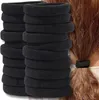 J&W Set di elastici per capelli da donna Meidani nero Anteprima dell’immagine prodotto 2