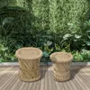 Marrakesch Hocker Beistelltisch aus Bambus Benita ø 36 cm | Produktbild-Vorschau 8