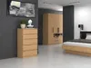 Komoda Malwa M5 z 5 szufladami w kolorze artisan Podgląd zdjęcia produktu 4