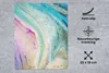 MuchoWow® Mauspad Mousepad Marmor - Farbe - Regenbogen Produktbild-Vorschau 2