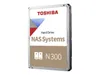 toshiba 4TB NAS N300 HDWG440UZSVA Gold 7200RPM 256MB Náhľad obrázku produktu 3