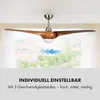 Klarstein Monteverde Deckenventilator, 2-in-1: Ventilator & Produktbild-Vorschau 5