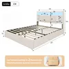 INONEFT Boxspringbetten Polsterbett 140x200 mit LED und Produktbild-Vorschau 7