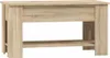 vidaXL Konferenční stolek Sonoma Dub 101x49x52 cm Materiál Náhled obrázku produktu 3
