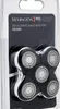 Product packaging showing replacement shaver heads. Podgląd zdjęcia produktu