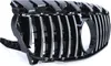 Sport Kühlergrill Chrom Schwarz Glanz für Mercedes CLA C117 Produktbild-Vorschau 4