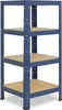 shelfplaza HOME 100x45x45 cm Étagère charges lourde en bleu Voir les images du produit 1