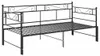 vidaXL Dagbed, uitschuifbaar, zwart, metaal, 90x200 cm Productafbeelding-voorbeeld 3