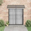 vidaXL Stříška černá 200x100 cm PC Náhled obrázku produktu 2