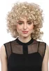 WIG ME UP Perücke Kurz Locken Lockig Blond 80er 91074-ZA83 Produktbild-Vorschau 4