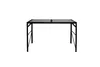 Alutisch, 1 Ablage, 121x54x76cm, schwarz Produktbild-Vorschau 6