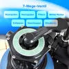Sistema di filtraggio a sabbia AREBOS 350W 9500L/h Valvola Anteprima dell’immagine prodotto 3