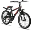 MTB Jungen Fahrrad Dakota 22 Zoll, 7 Gang  schwarz-rot Produktbild-Vorschau 4