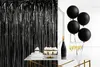 PartyDeco Partyvorhang, schwarz, 90x250cm, Dekoration, Produktbild-Vorschau 23
