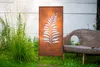 Paravento da Giardino in Acciaio Arrugginito 120x50 cm con Anteprima dell’immagine prodotto 3