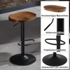 A bar stool with multiple inset images highlighting its features. Produktbild-Vorschau