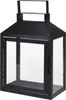 Laterne Metall Set 3 Stück Glas 44+35+28cm Produktbild-Vorschau 4