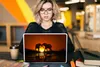 MuchoWow® Laptop Aufkleber Sticker Cover Elefantenpaar bei Produktbild-Vorschau 5