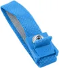 A close-up of a blue anti-static wrist strap with a gray stripe. Náhľad obrázku produktu
