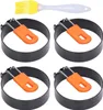 4Pcs Moules à oeufs Démoulage facile Bonne isolation Voir les images du produit 6