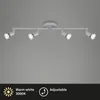 LED spotlamp, plafondlamp, 4xGU10, 12W, verstelbaar, Productafbeelding-voorbeeld 6