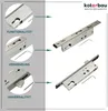 KOTARBAU® Zamek ramowy rurowy rozstaw 92 mm szyld C 30 mm Podgląd zdjęcia produktu 3