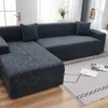 (Tmavě šedá) Stretch Polyester Elastan Sofa Slipcover, Náhled obrázku produktu 6