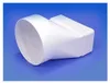 EUROPLAST Übergangsstück Adapter Ø100mm/55x110mm Flachkanal Produktbild-Vorschau 4